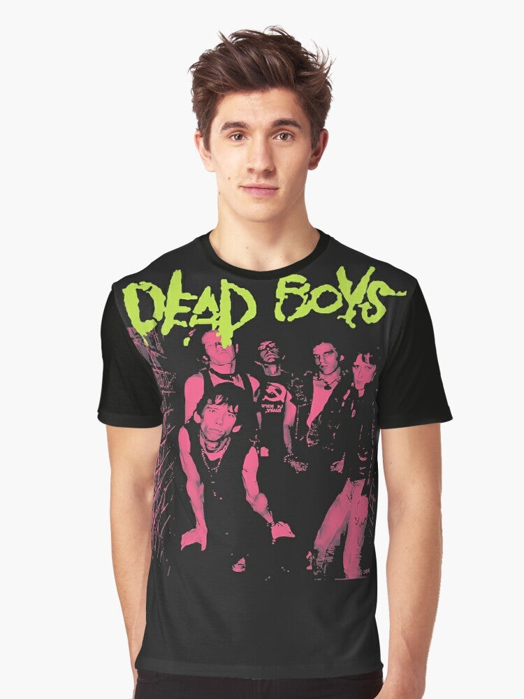 Deadboys Graphic T-Shirt featuring the Bones Rap Crew - Men