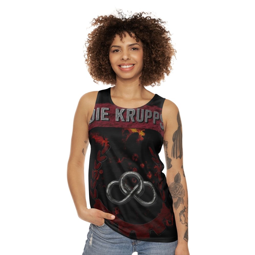 Die Krupps Unisex Industrial Metal Tank Top - women