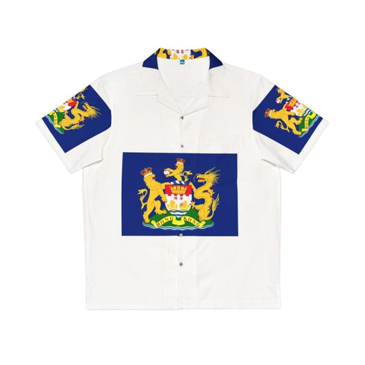 Hong Kong Autonomy Movement Flag Hawaiian Shirt