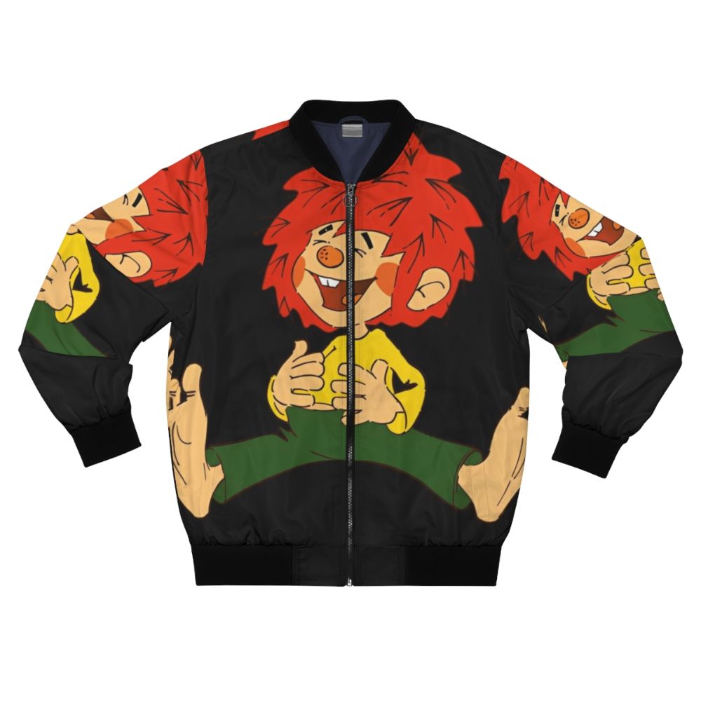 Pumuckl Bomber Jacket - Iconic Cartoon Character Inspired Outerwear