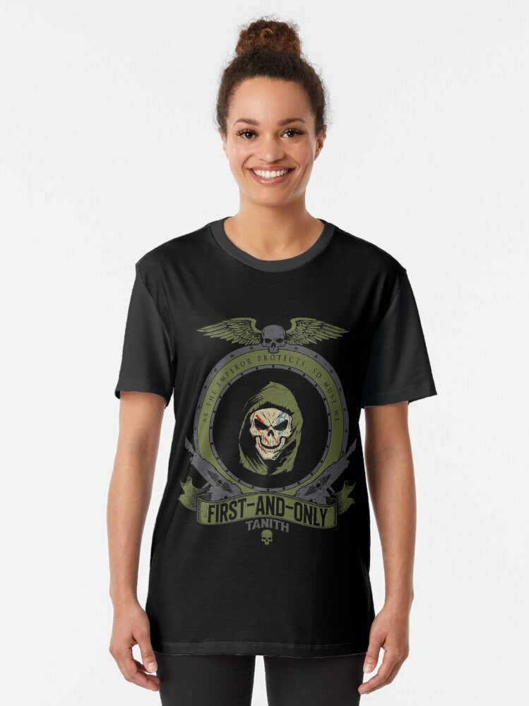 Warhammer 40K Imperial Guard Tanith Crest Graphic T-Shirt - Women