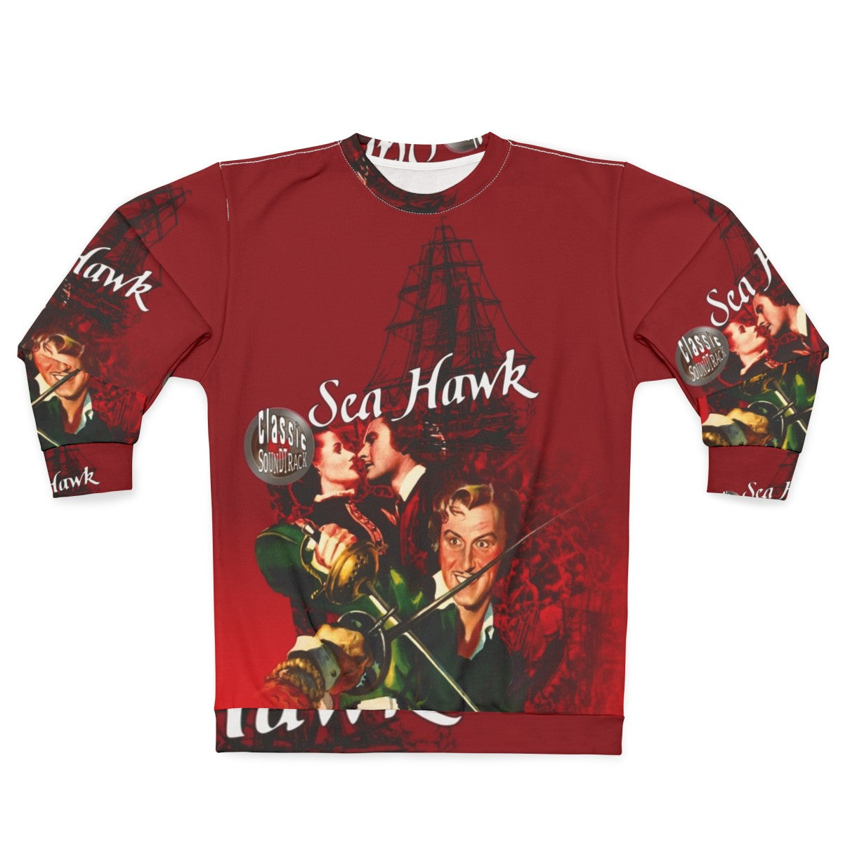 Sea Hawk movie-themed vintage sweatshirt