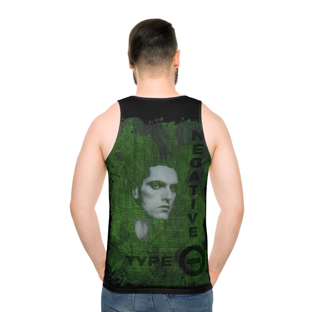 Type O Negative Peter Steele Gothic Rock Metal Band Tank Top - men back