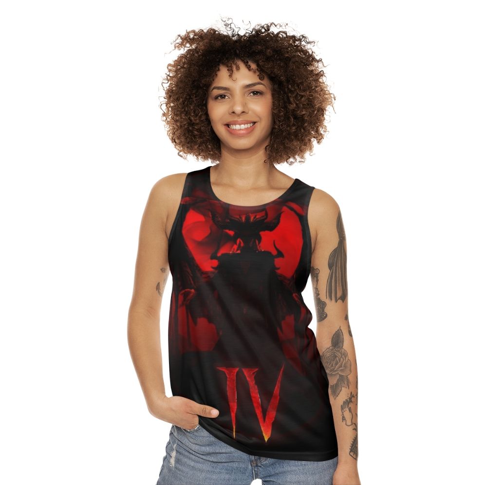 Diablo 4 Lilith Unisex Tank Top - women