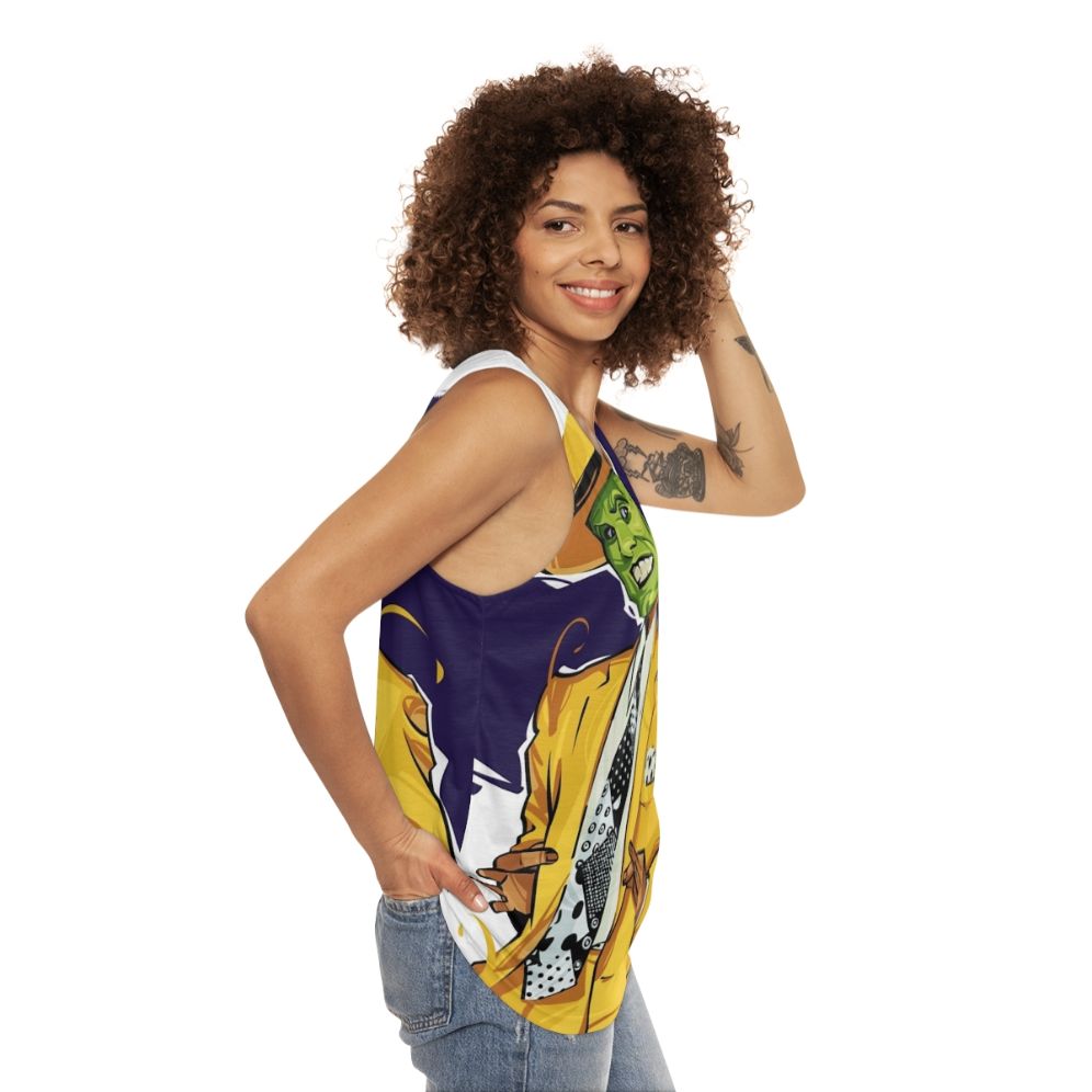 The Mask Unisex Tank Top - women side