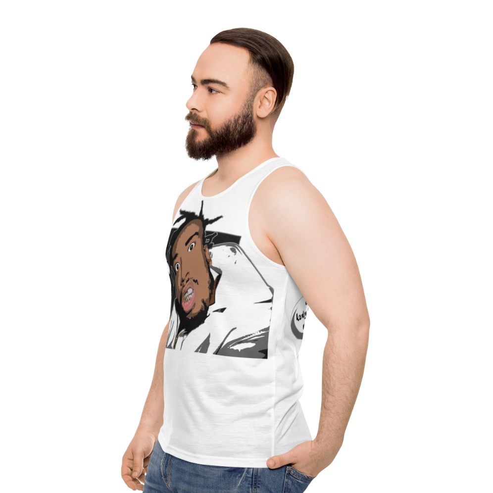 Ol Dirty Bastard unisex tank top - men side