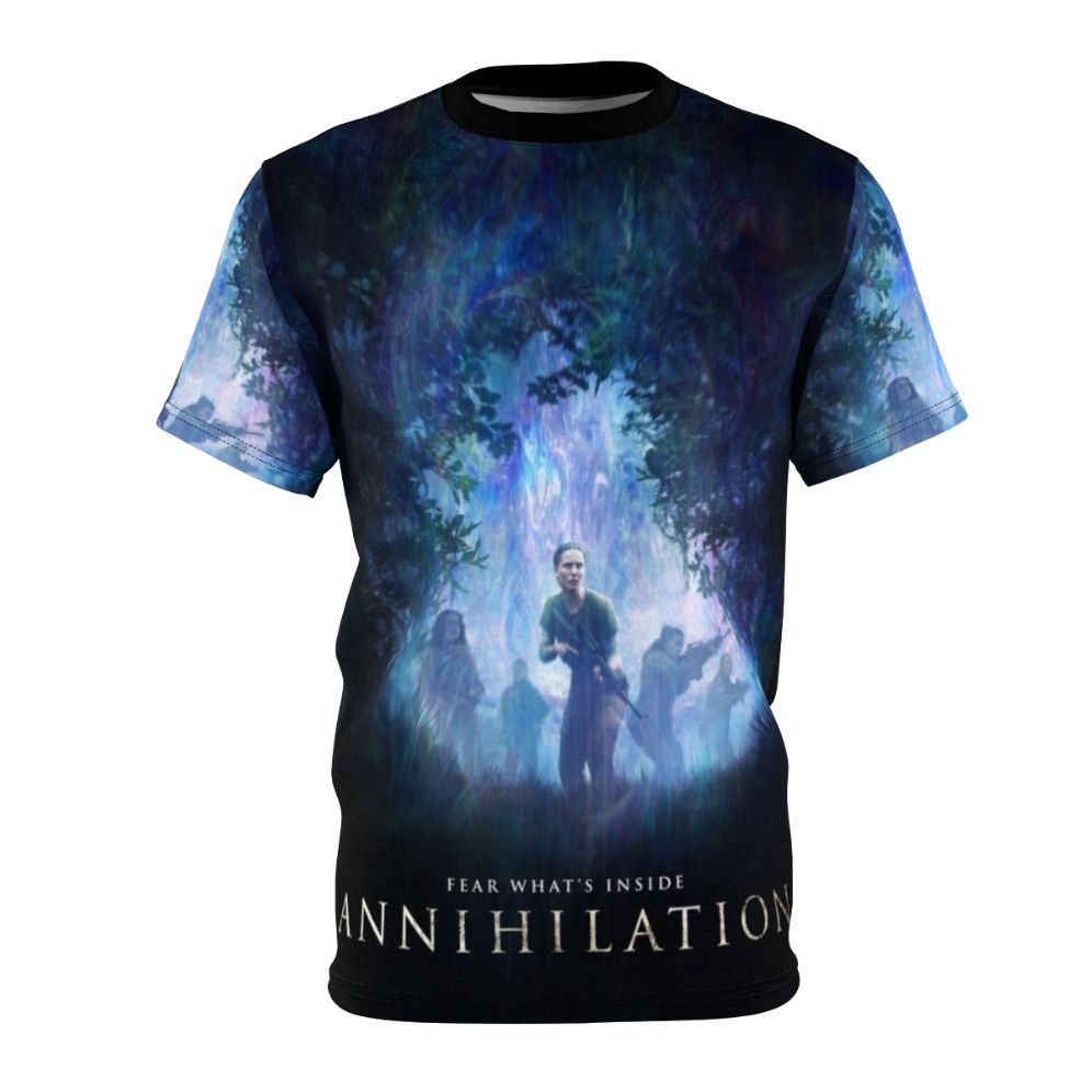 Annihilation-inspired science fiction t-shirt featuring futuristic design