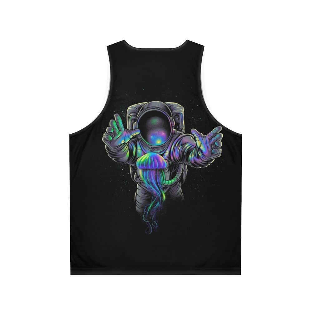 Unisex Galactic Space Astronaut Tank Top - Back