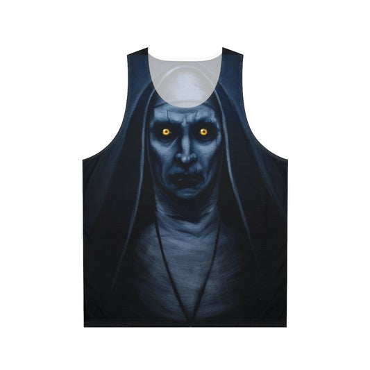 Valak painting unisex horror tank top