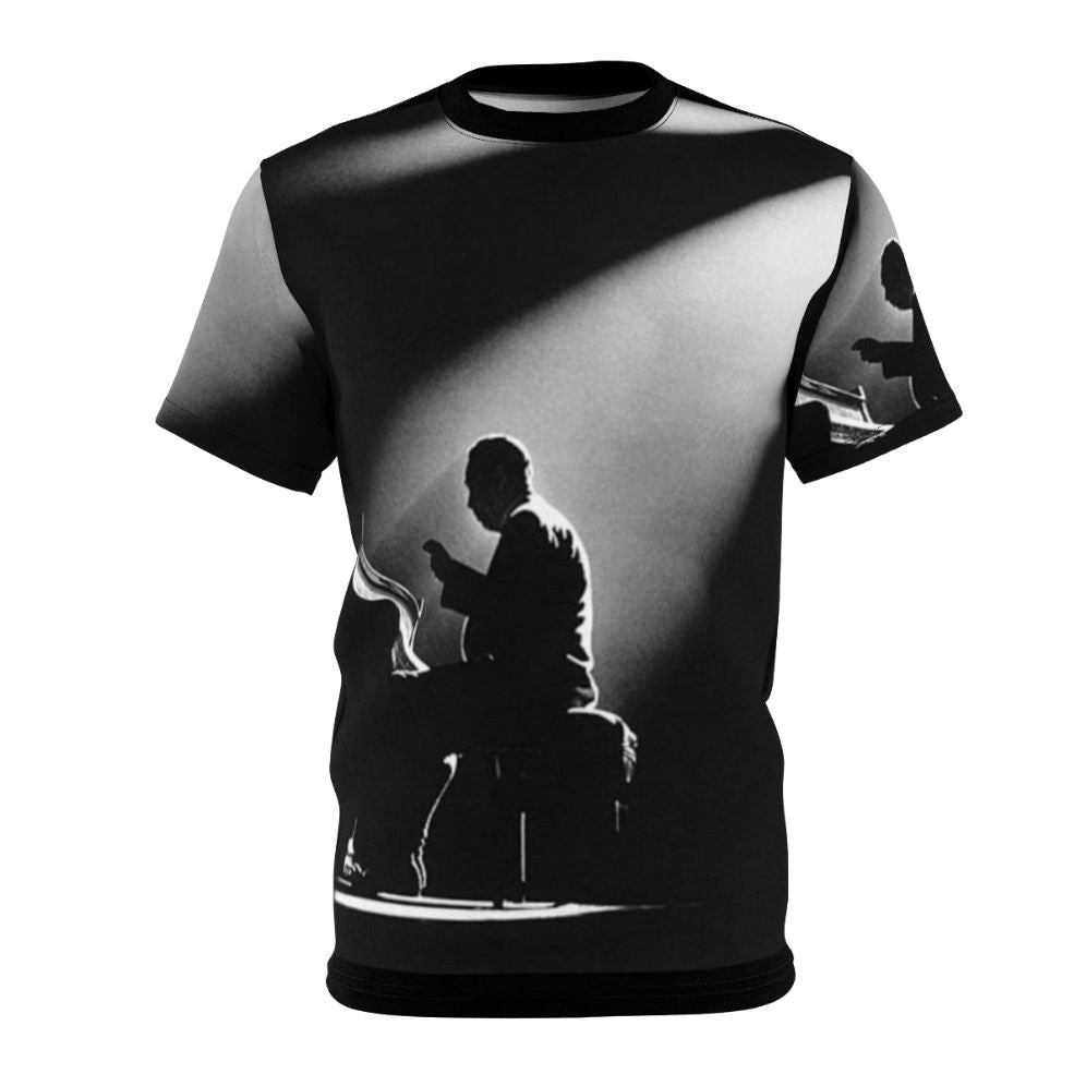 A stylish t-shirt featuring the iconic jazz pianist and bandleader Duke Ellington.