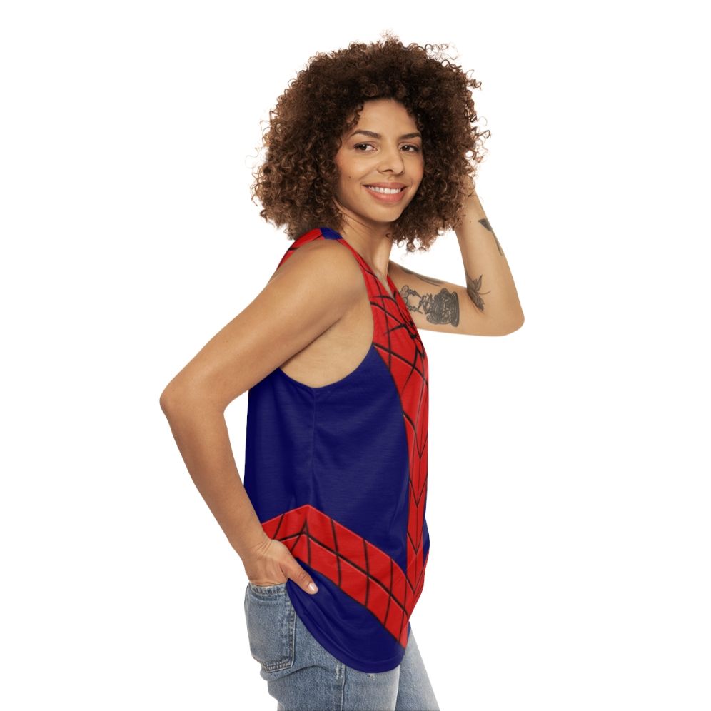 Marvel's Spider-Man Unisex Tank Top - women side