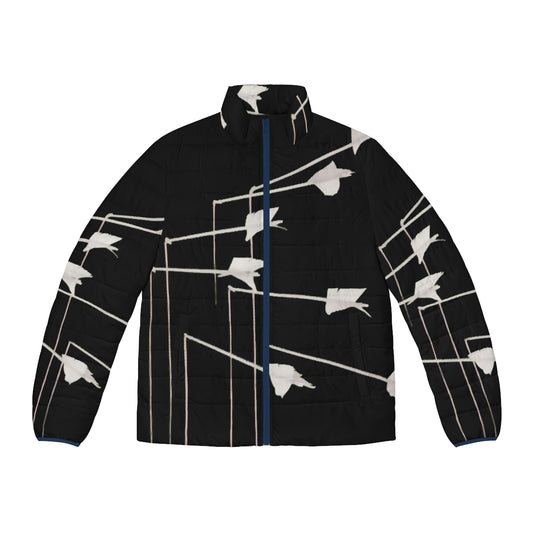 Modest Mouse puffer jacket featuring the iconic album cover art