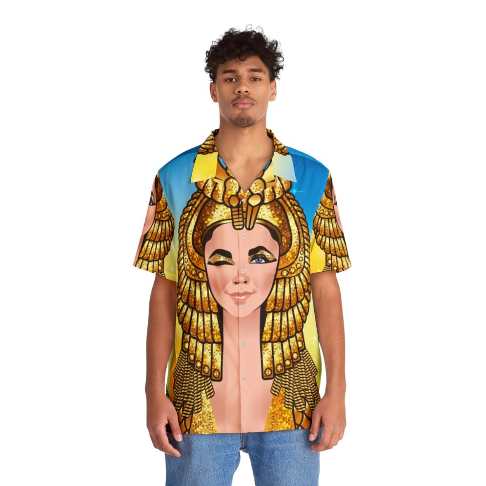 "A Wink A Smile Hawaiian Shirt featuring Cleopatra-inspired design" - Lifestyle