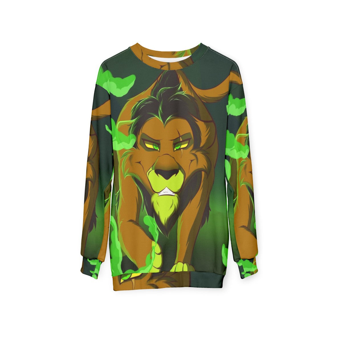 Scar the Lion King Disney Sweatshirt - hanging