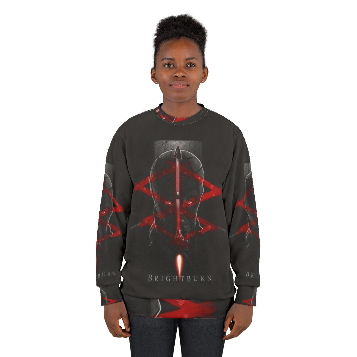 Brightburn Horror Superhero Alien Sweatshirt - women