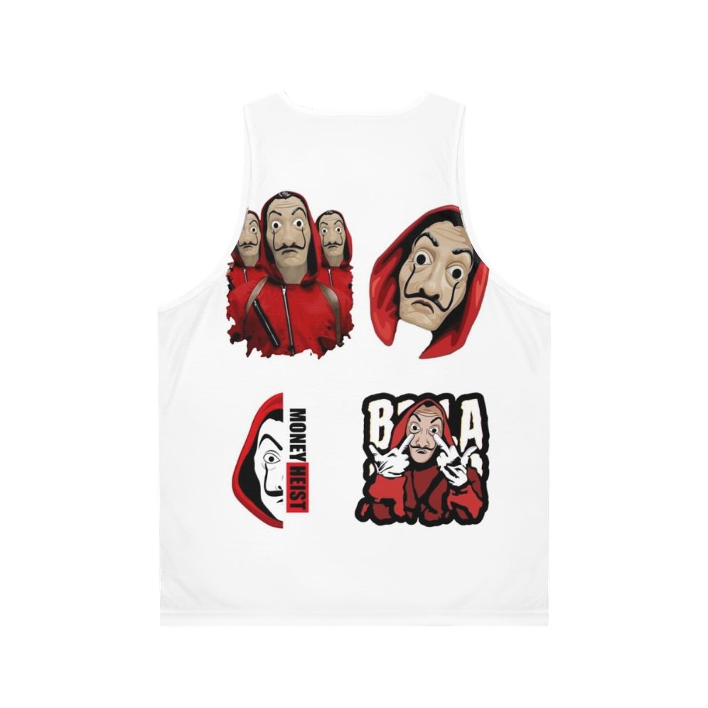 Money Heist Unisex Tank Top - Back