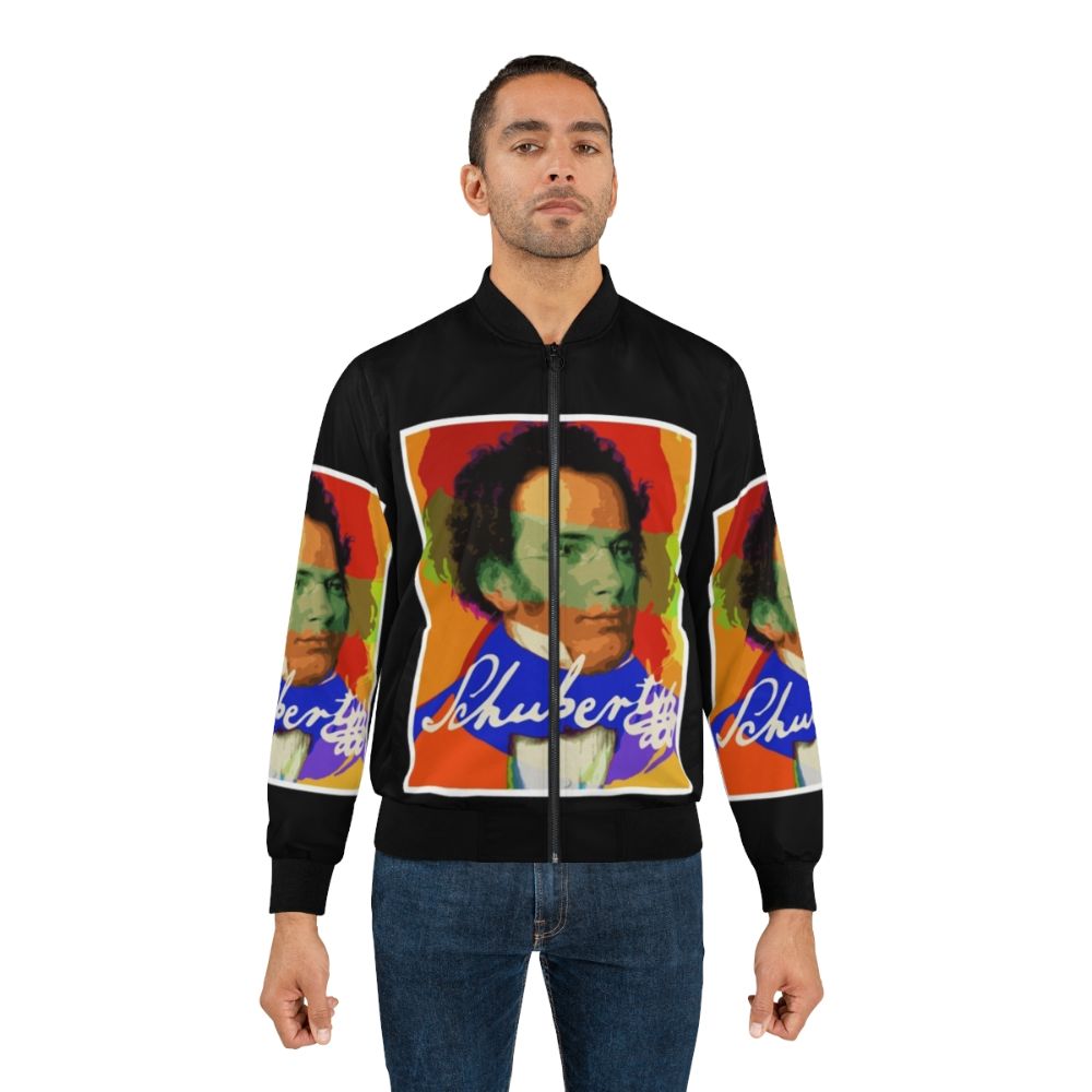 Classic Composer Bomber Jacket featuring a 50s style design - Lifestyle