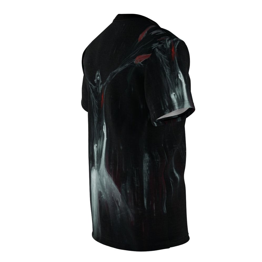 Neon Blackstetics Metal T-shirt featuring abstract, experimental design - men right