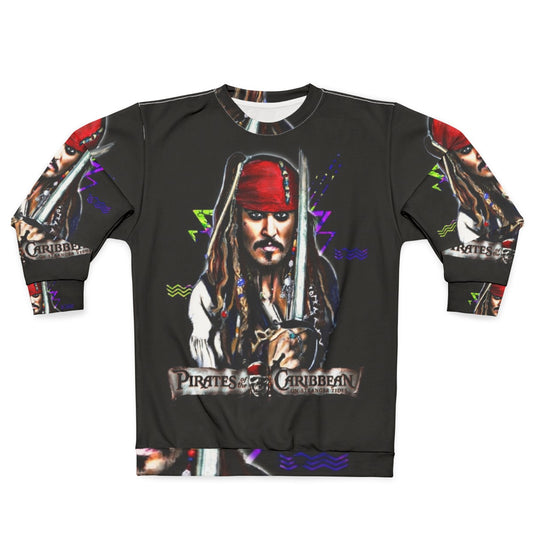 Captain Jack Sparrow Pirates of the Caribbean Sweatshirt