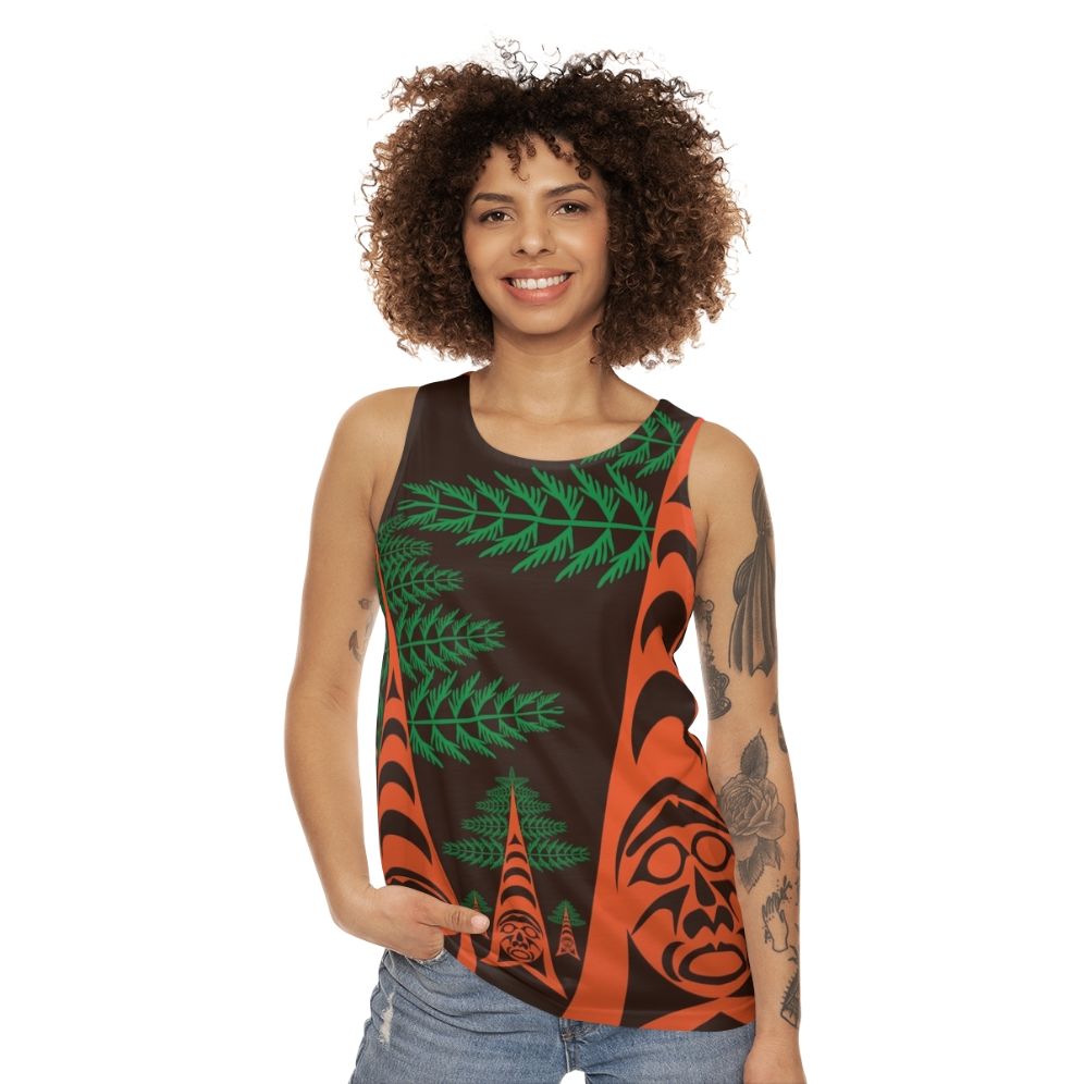 Cedar Forest Unisex Tank Top - women