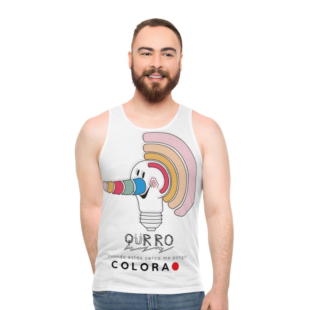 Curro Expo 92 Andalusian Light Bulb Unisex Tank Top - men