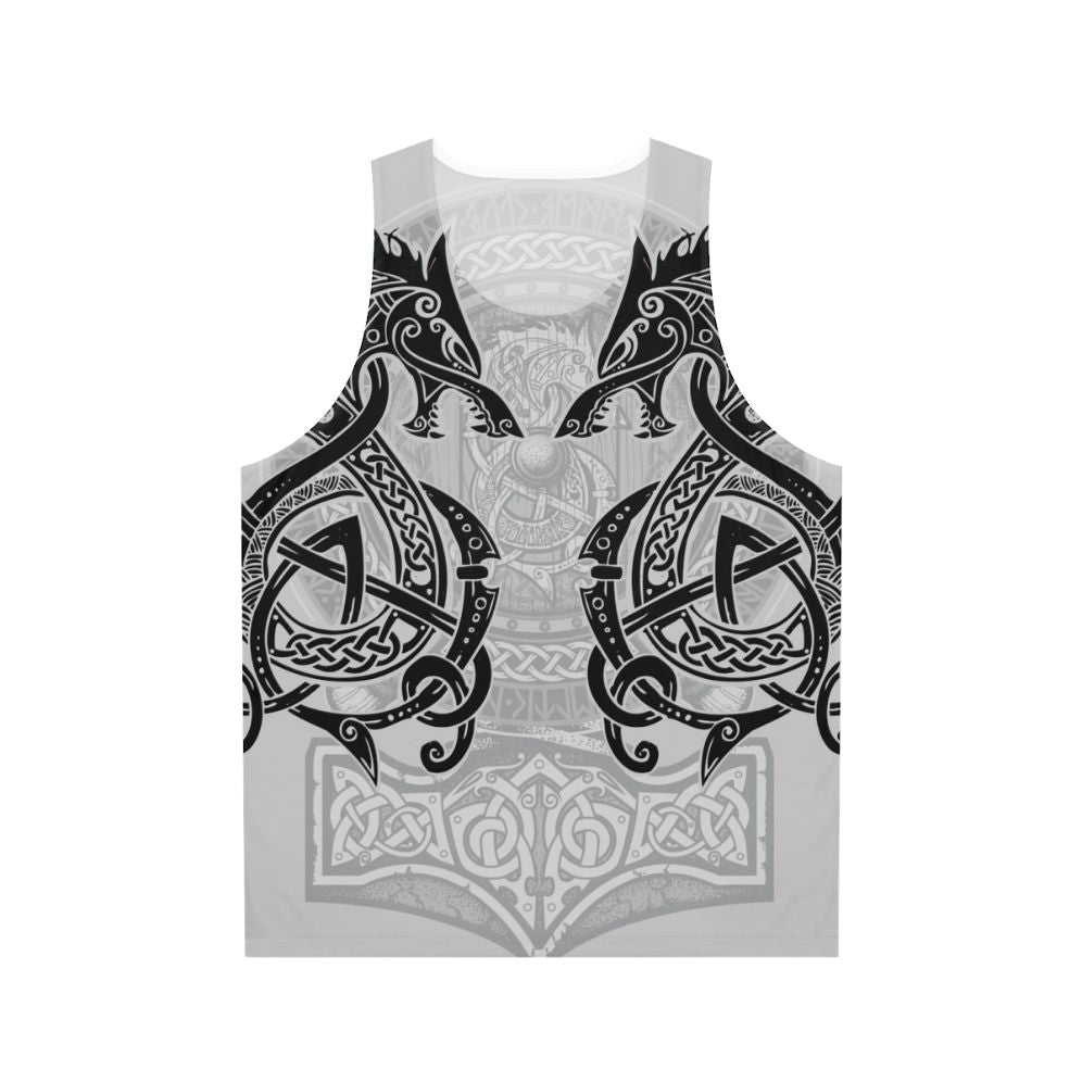 Fighting Fenrir Unisex Black Tank Top