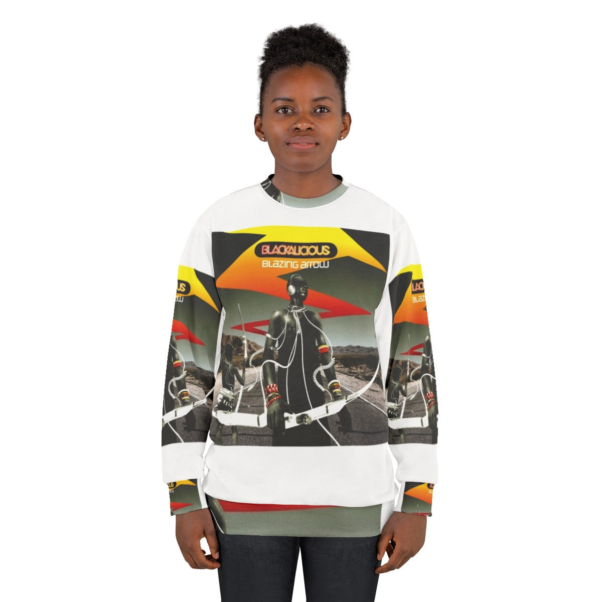 Blackalicious Blazing Arrow Hip Hop Sweatshirt - women