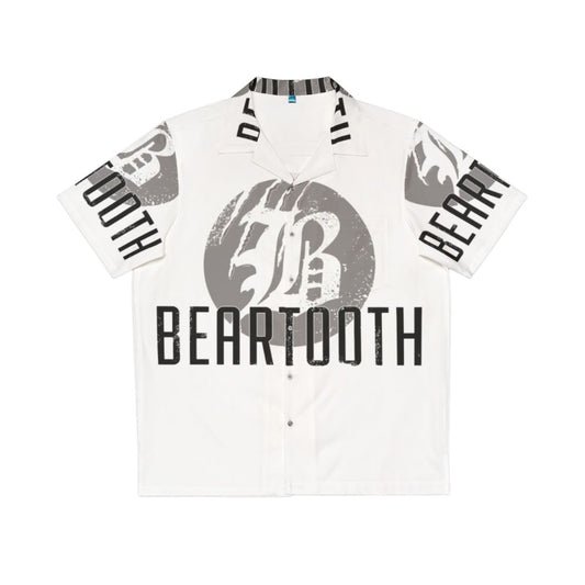 Beartooth Logo Hawaiian Shirt with Bear Claw Design