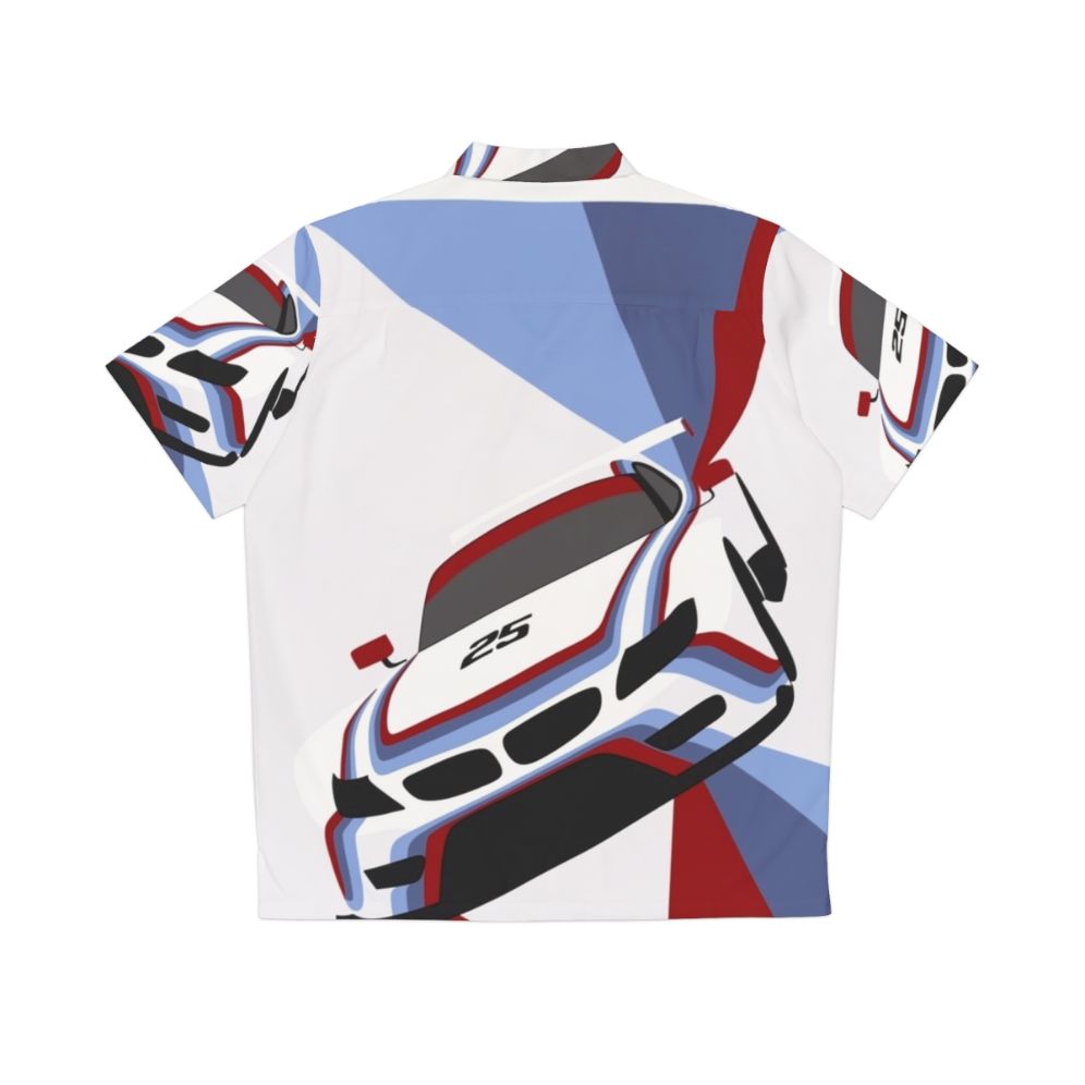 Z4 GTLM Race Car Hawaiian Shirt - Back