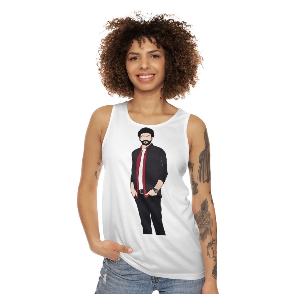 Money Heist The Professor Unisex Tank Top - women