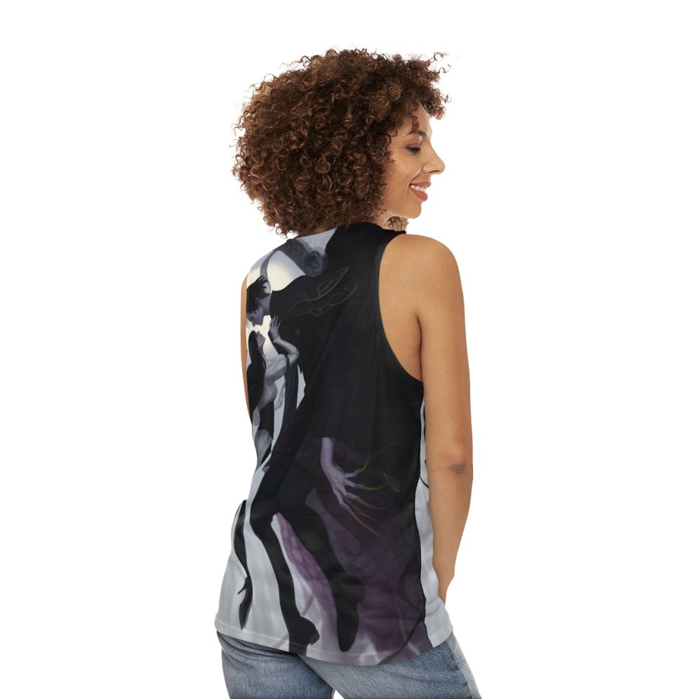 Final Fantasy XIV Shadowbringers "Death and the Maiden" Unisex Tank Top - women back