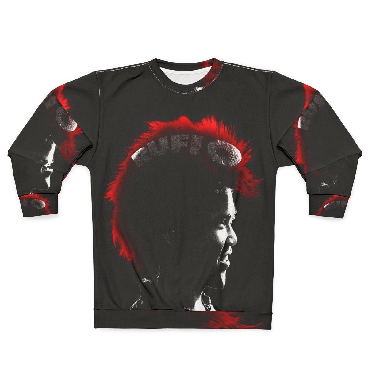 Rufio Sweatshirt with Peter Pan and Hook Design