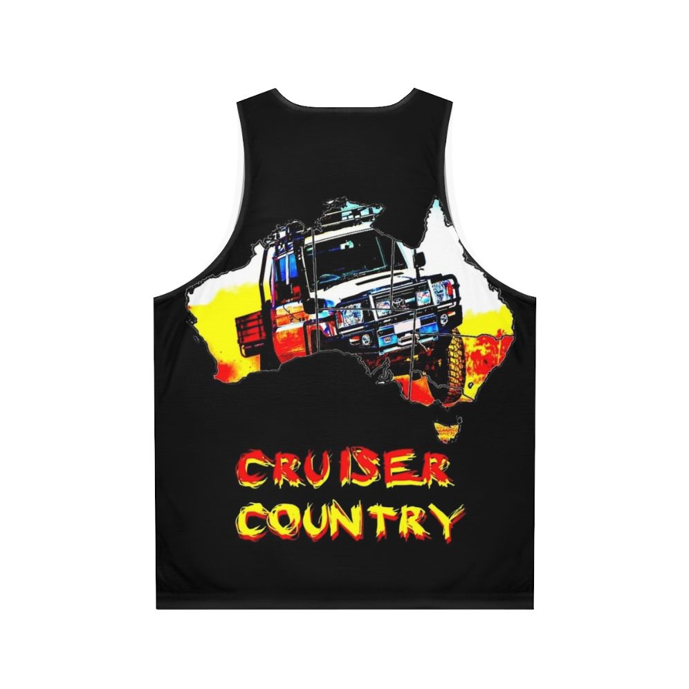 Toyota 79 Series Cruiser Unisex Tank Top - Back