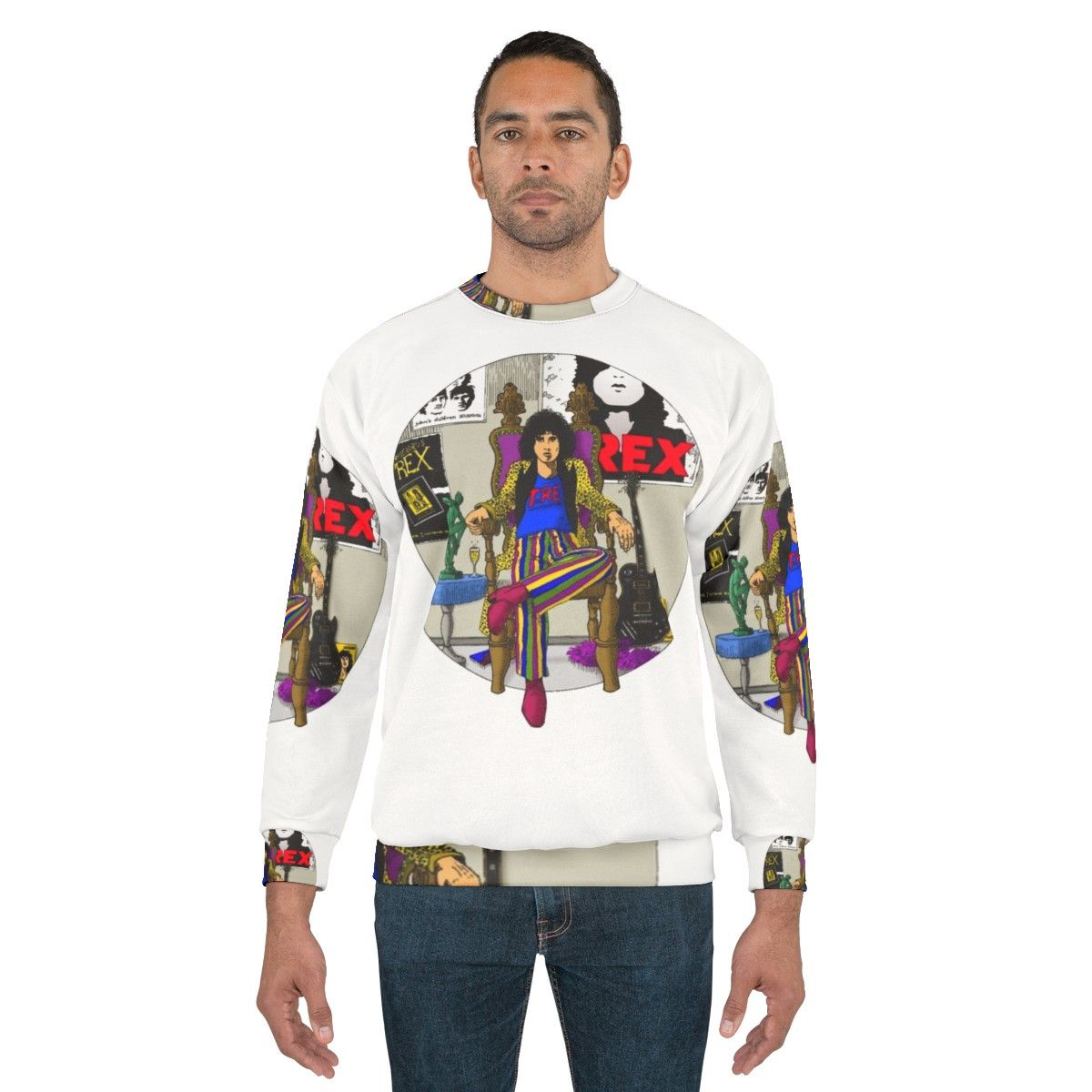 Marc Bolan's 20th Century Boy Glam Rock Sweatshirt - men