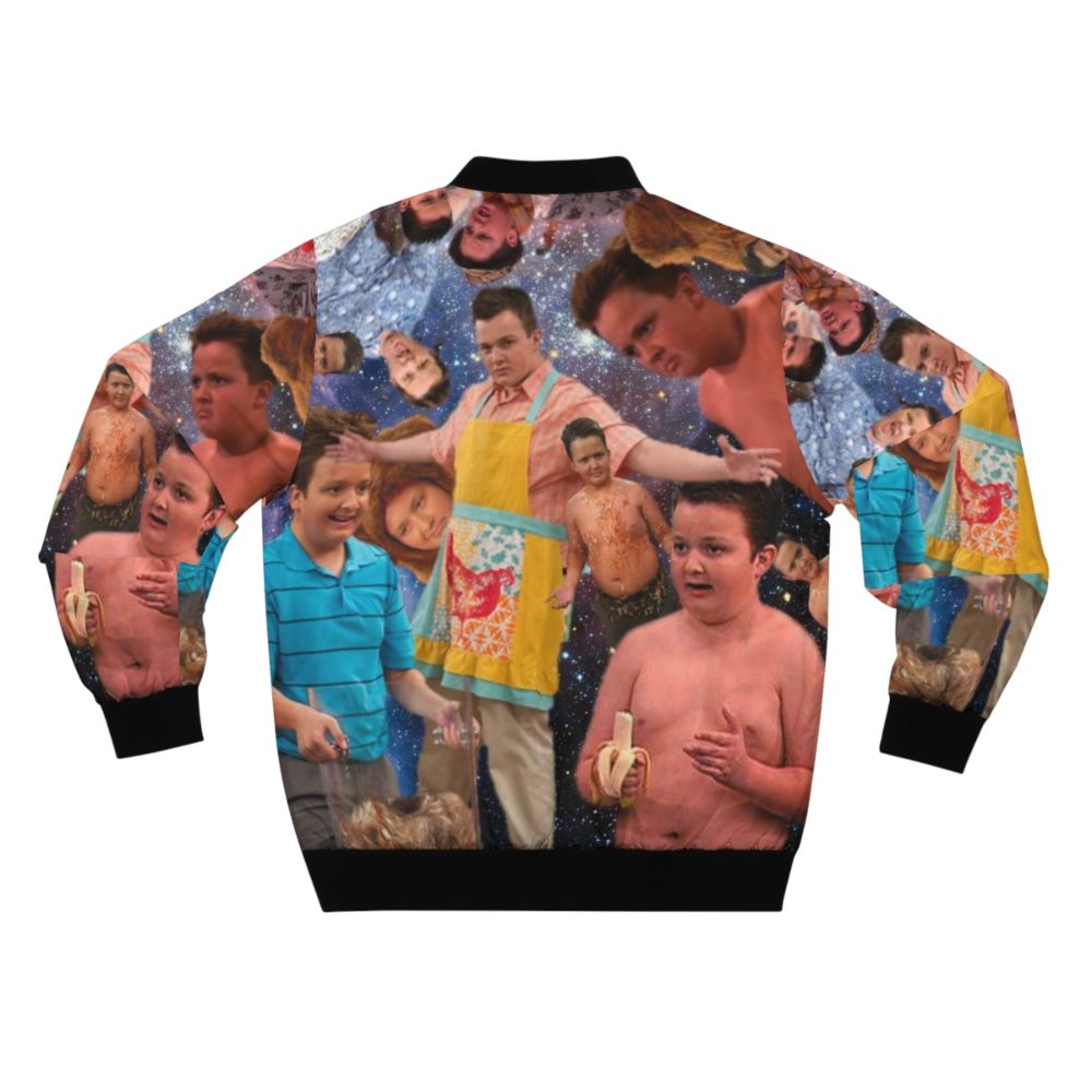 GIBBY! Iconic Bomber Jacket from Nickelodeon's iCarly featuring Gibby - Back