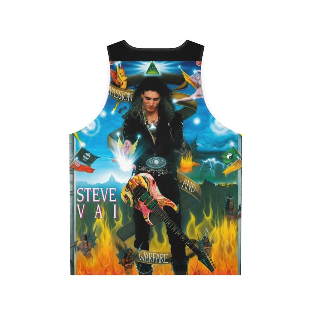 Guitarist Music Style Steve Vai Unisex Tank Top - Back