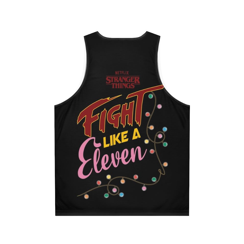 Stranger Things Eleven Unisex Tank Top - Back