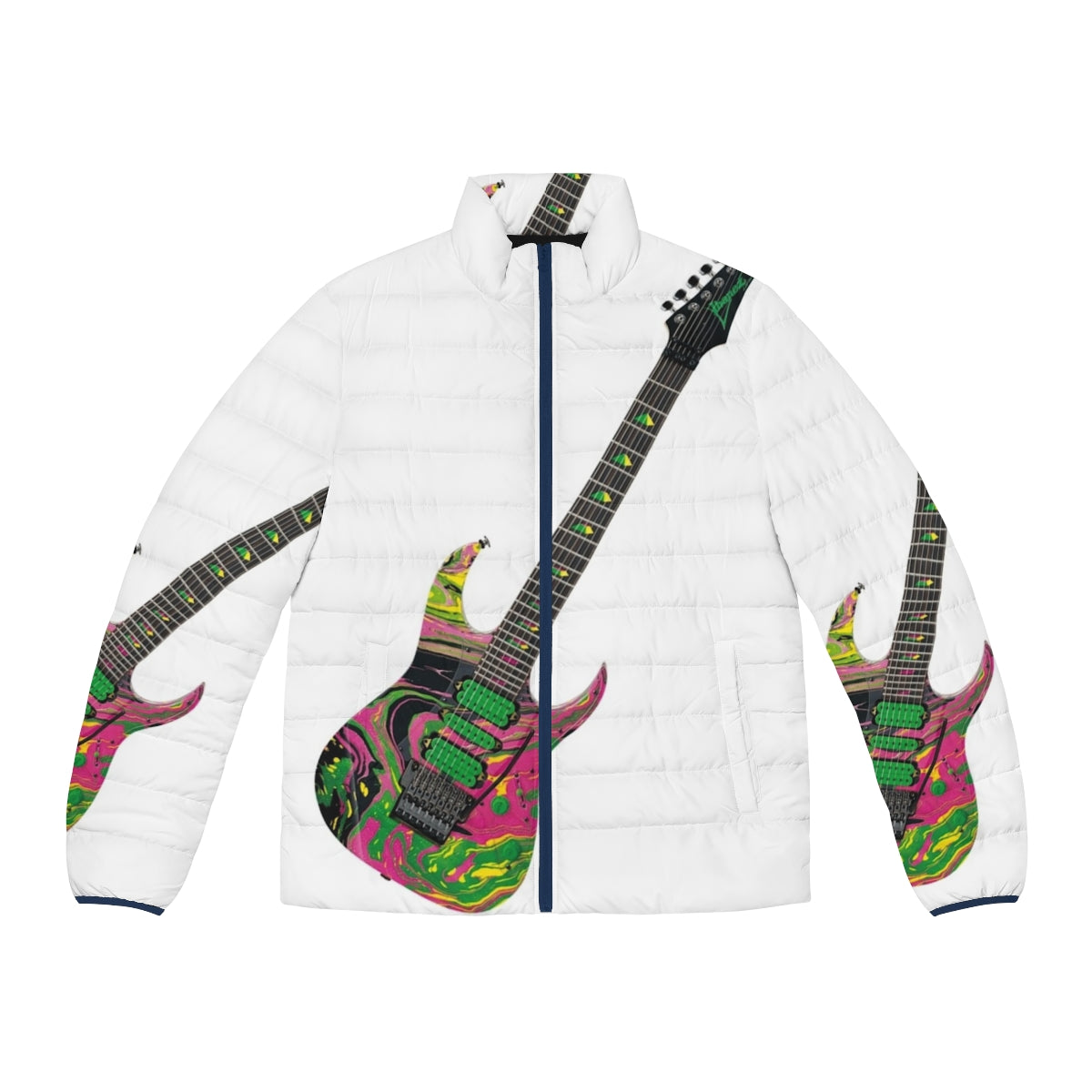 Ibanez Universe UV77 MC Puffer Jacket designed for Steve Vai and metal guitar players