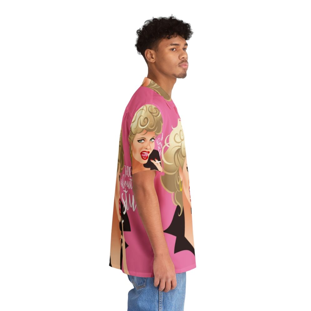 Retro Grease-Inspired Hawaiian Shirt - People Pight