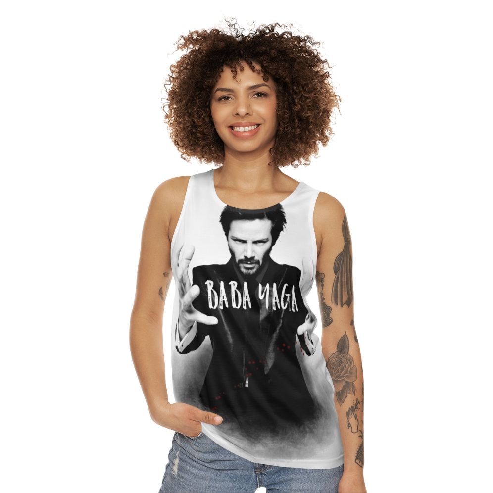 Keanu Reeves Unisex Movie Tank Top - women