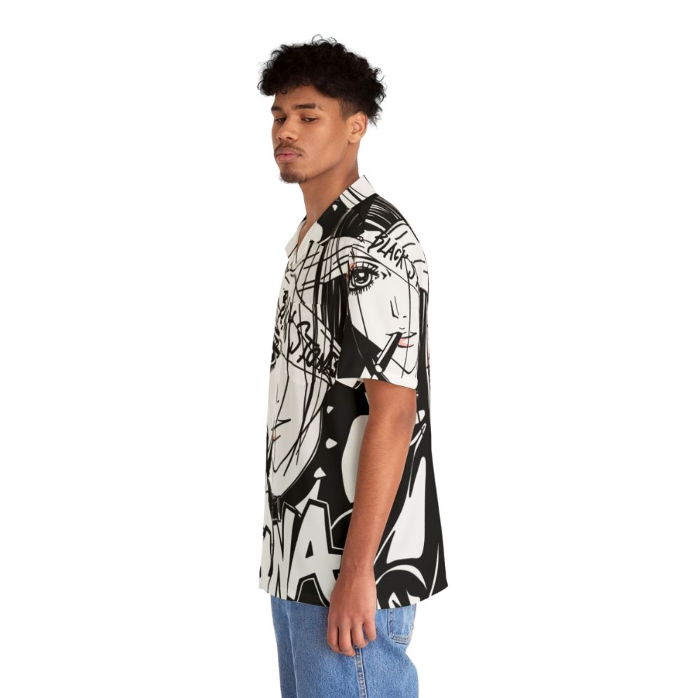 Nana Hawaiian Shirt with Anime and Punk Rock Inspired Design - People Left