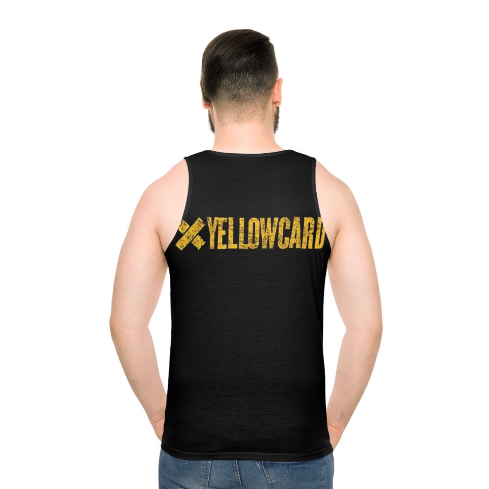 Yellowcard Unisex Tank Top - men back