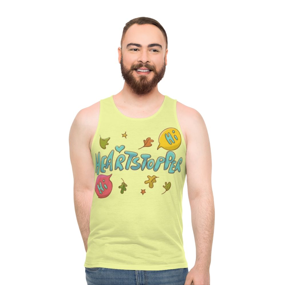 Heartstopper Leaves Unisex Tank Top - men