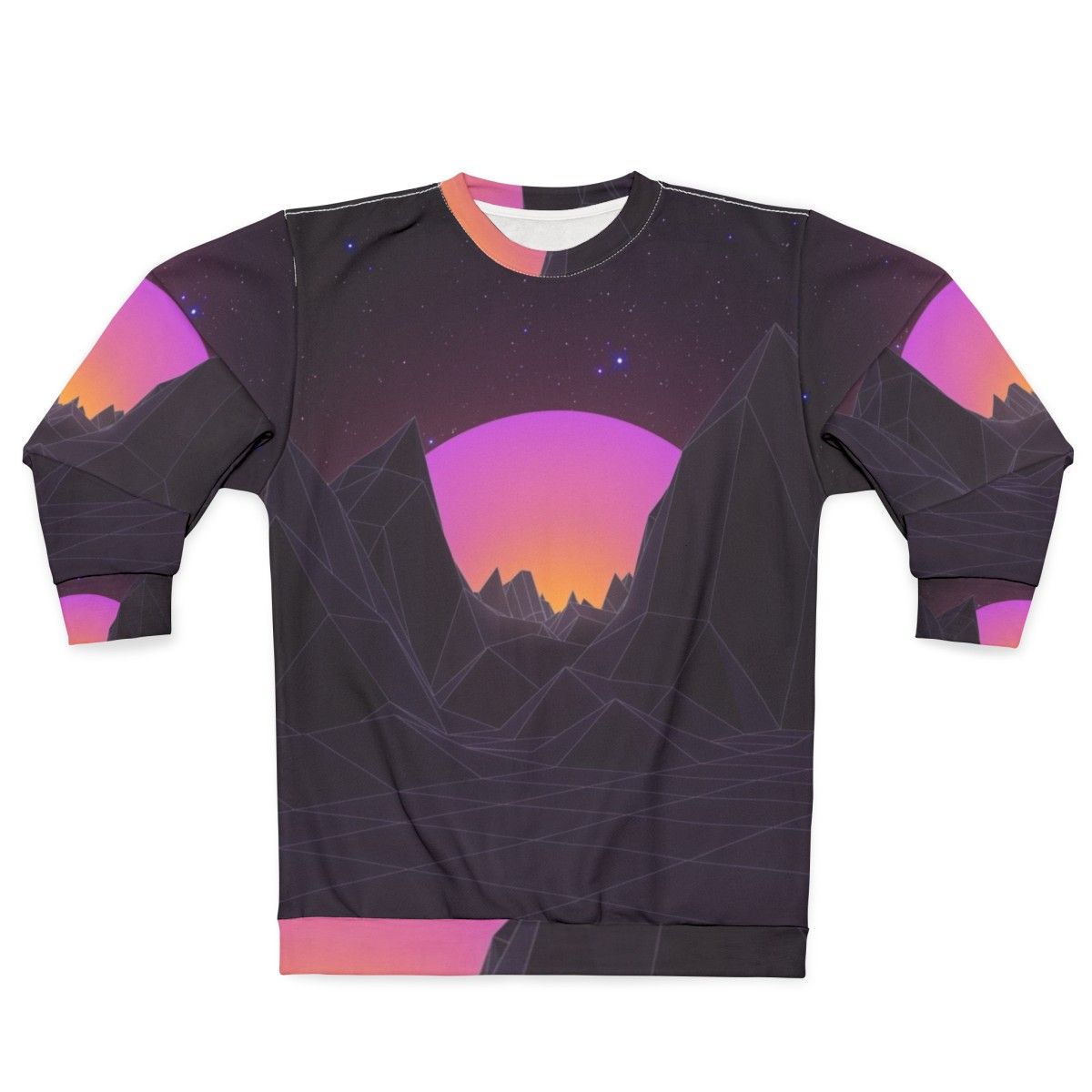 80s Retro Vaporwave Aesthetic Sweatshirt