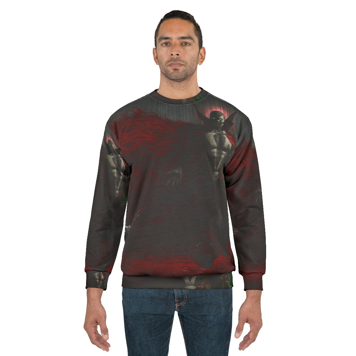 Spawn Sweatshirt 2 - Mortal Kombat Inspired Comic Book Apparel - men