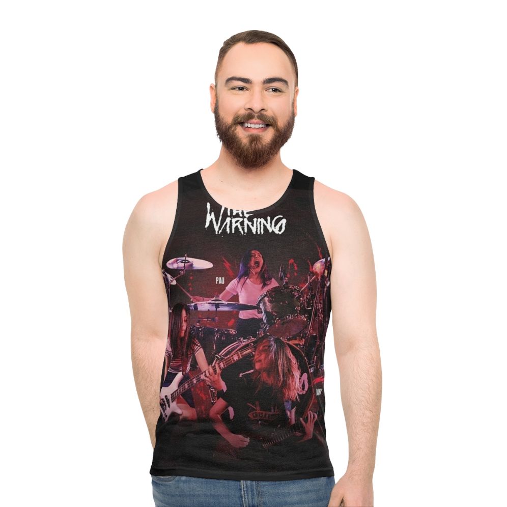 The Warning Band Unisex Rock Band Tank Top - men