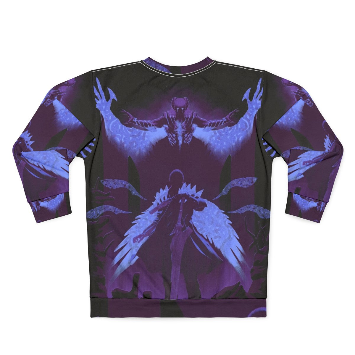 Violet Hunter Sweatshirt with Devil May Cry Inspired Design - Back