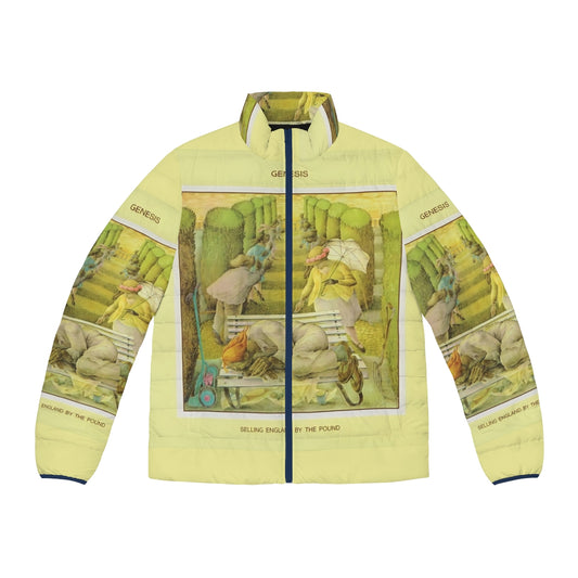 Genesis 1973 "Selling England By The Pound" Puffer Jacket featuring the album cover art