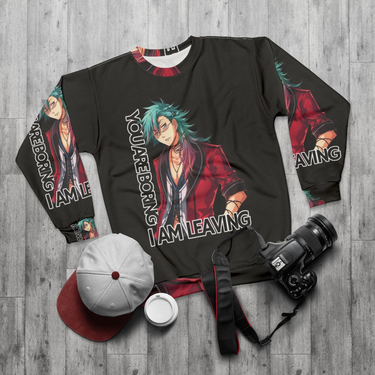 Trails of Cold Steel JRPG Video Game Sweatshirt - flat lay