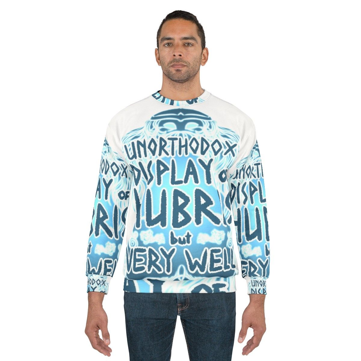 Hubris Sweatshirt - Norse Mythology Graphic Tee - men